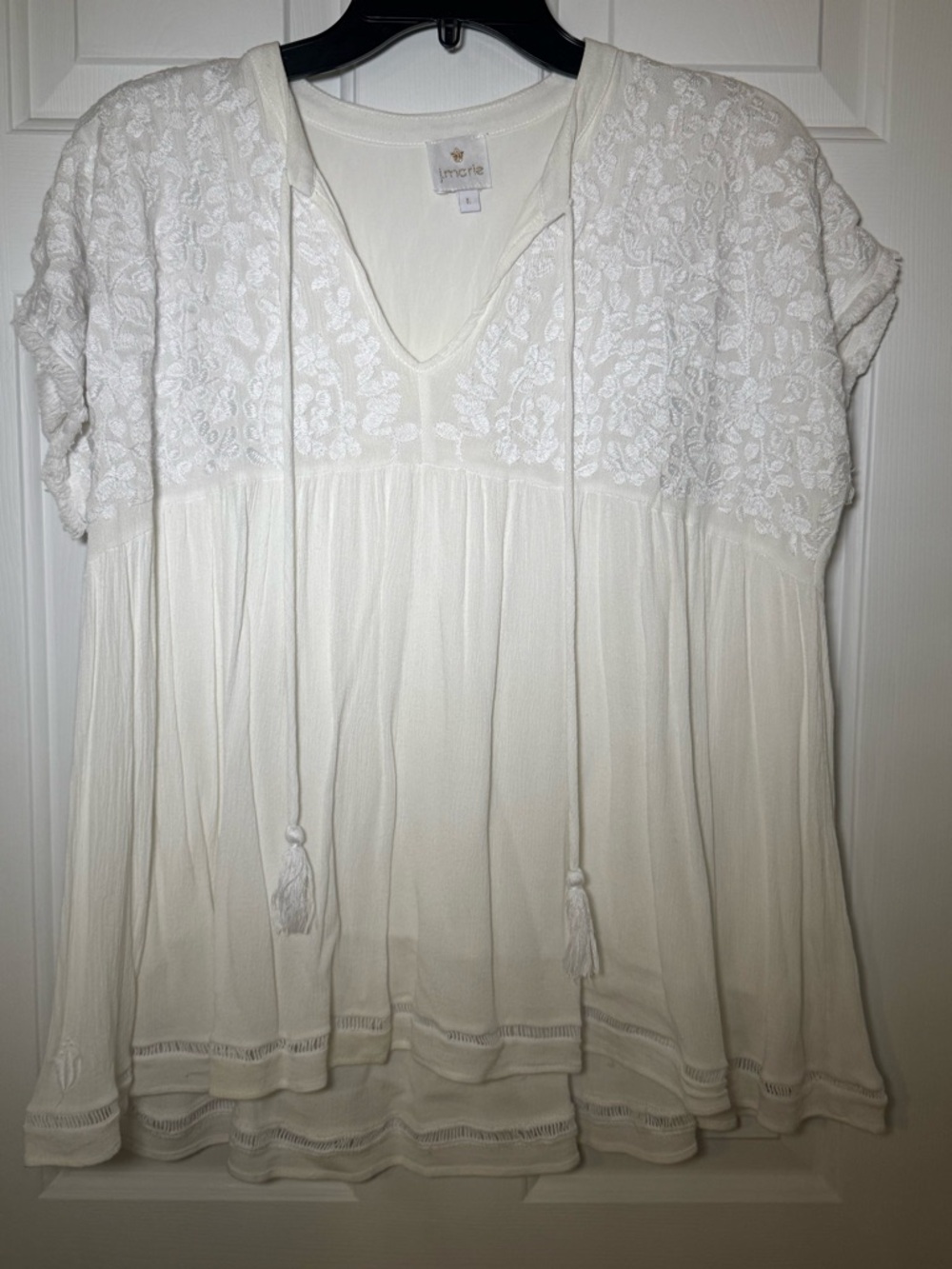 J.Marie  Top in Ivory